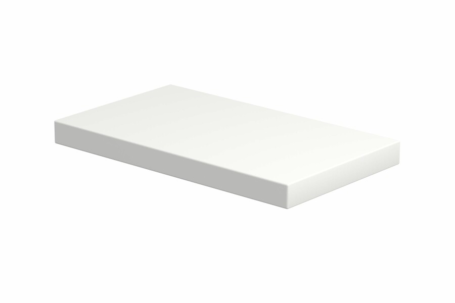 Proline Top fontein afdekplaat gelakt 1805035 Mat wit H32xB400xD230