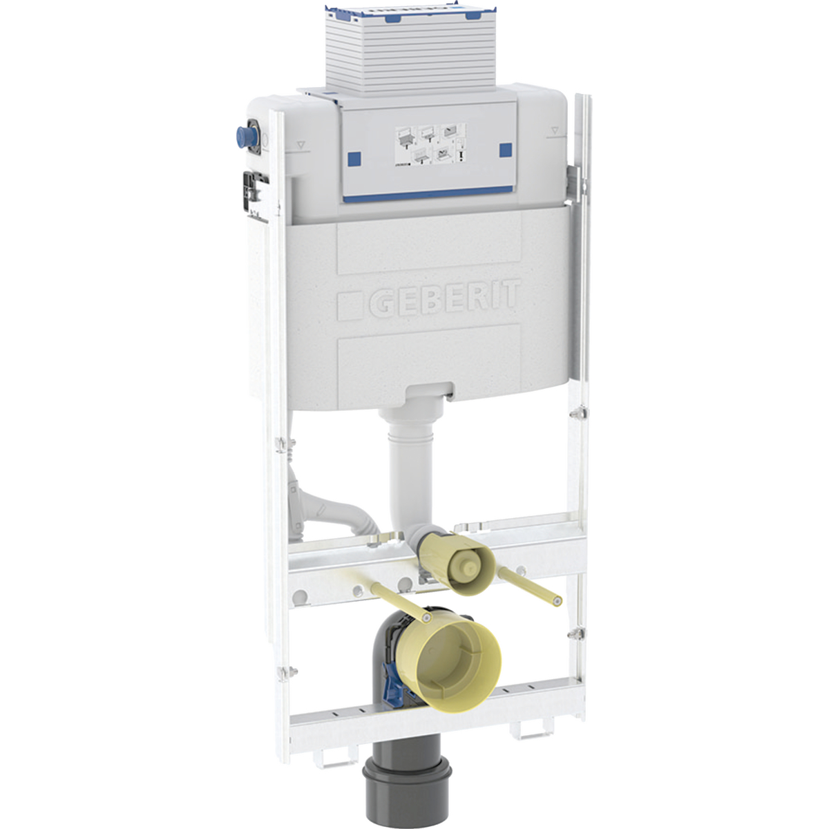 Geberit GIS wc element H100cm Omega res12cm 461.151.00.2