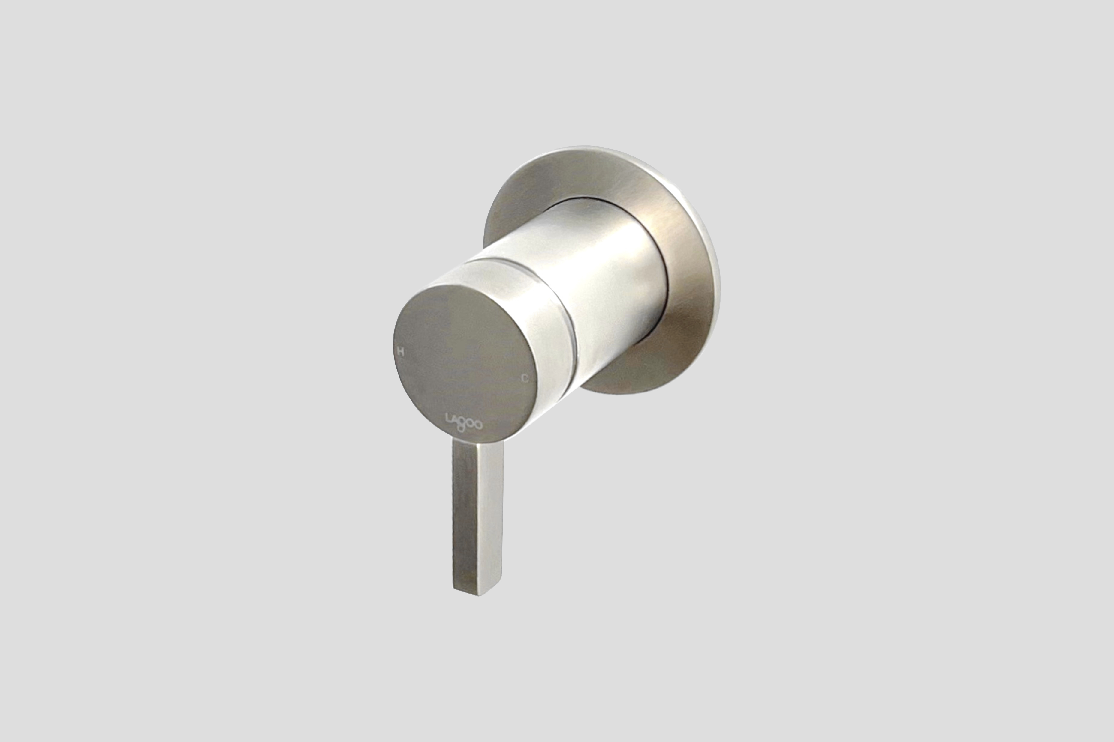 Lagoo Como Inbouw douche-/badmengkraan CM2210BN Brushed Nickel