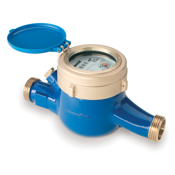 Watermeter QN 3.5 11/4 buitendraad lengte 260 mm