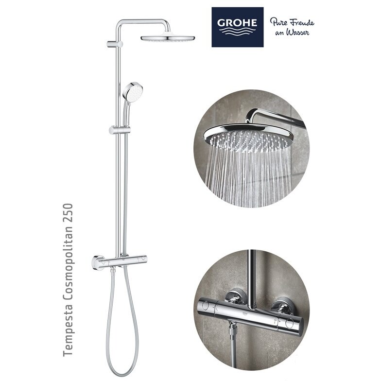 Grohe Tempesta 250 douchesysteem rond 26670001 (26670000)