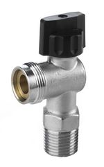 Chroom gaskogelkraan buitendraad Giveg 1/2xM24 haaks