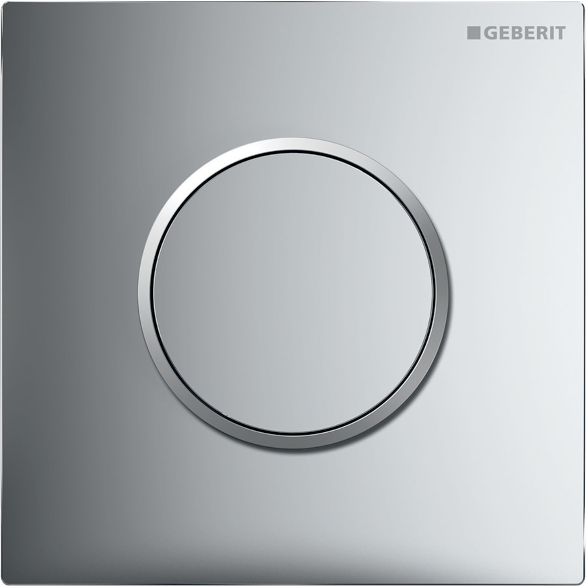 Geberit Hytouch urinoirsturing pneumatisch Sigma10 116.015.KH.1 glans-mat-glans chroom