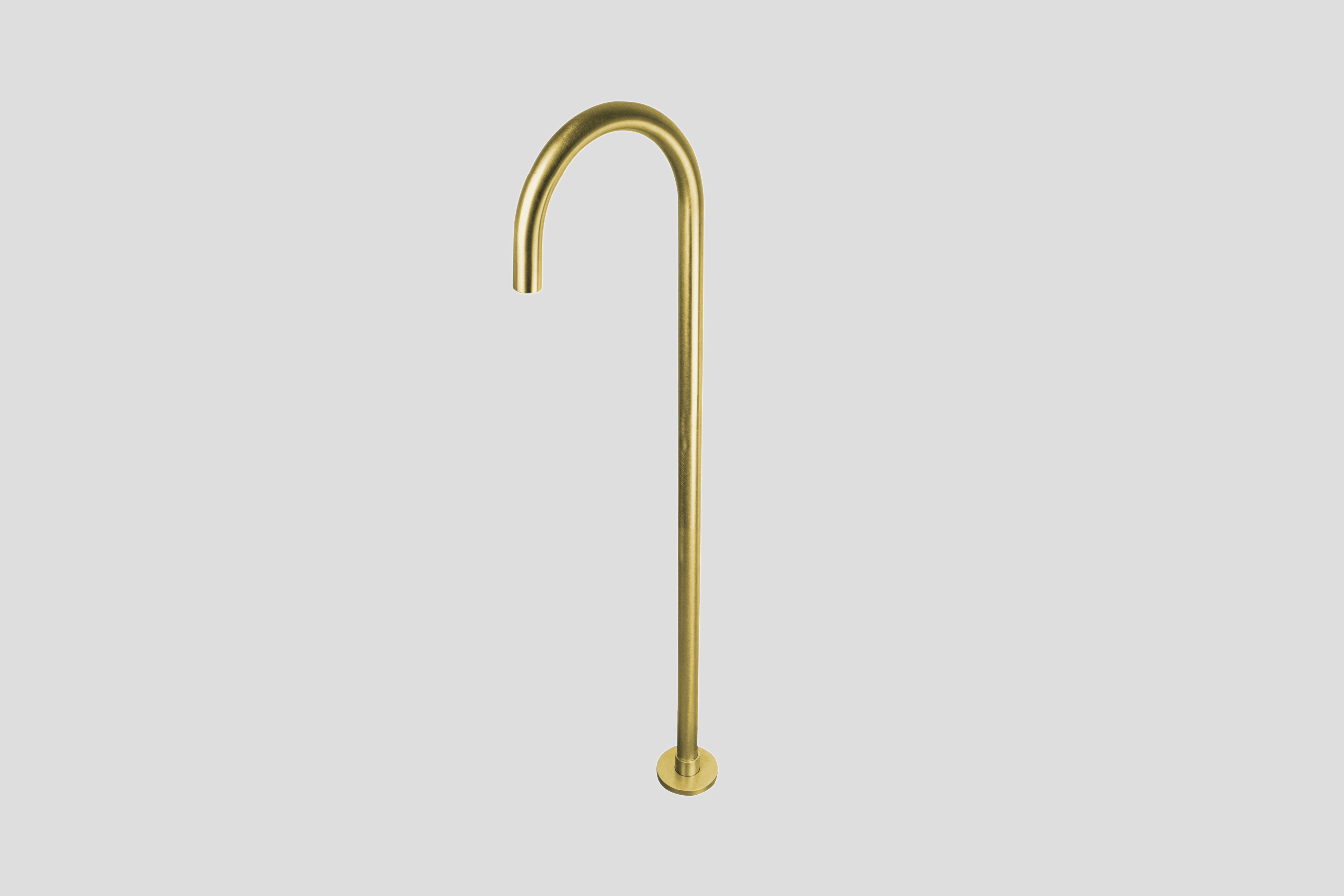 Lagoo Garda vrijstaande baduitloop afb.deel G3202BB Brushed Brass PVD