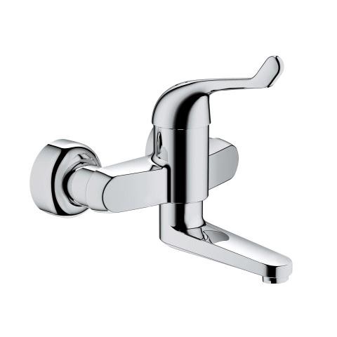 Grohe Euroeco veiligheids wandmengkraan 32792000