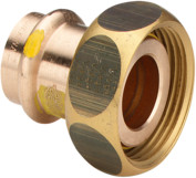 Viega Profipress Gas 2-dlg.kopp.m/SC-Contur brons 2661 351137 28x13/8 pexbndr.