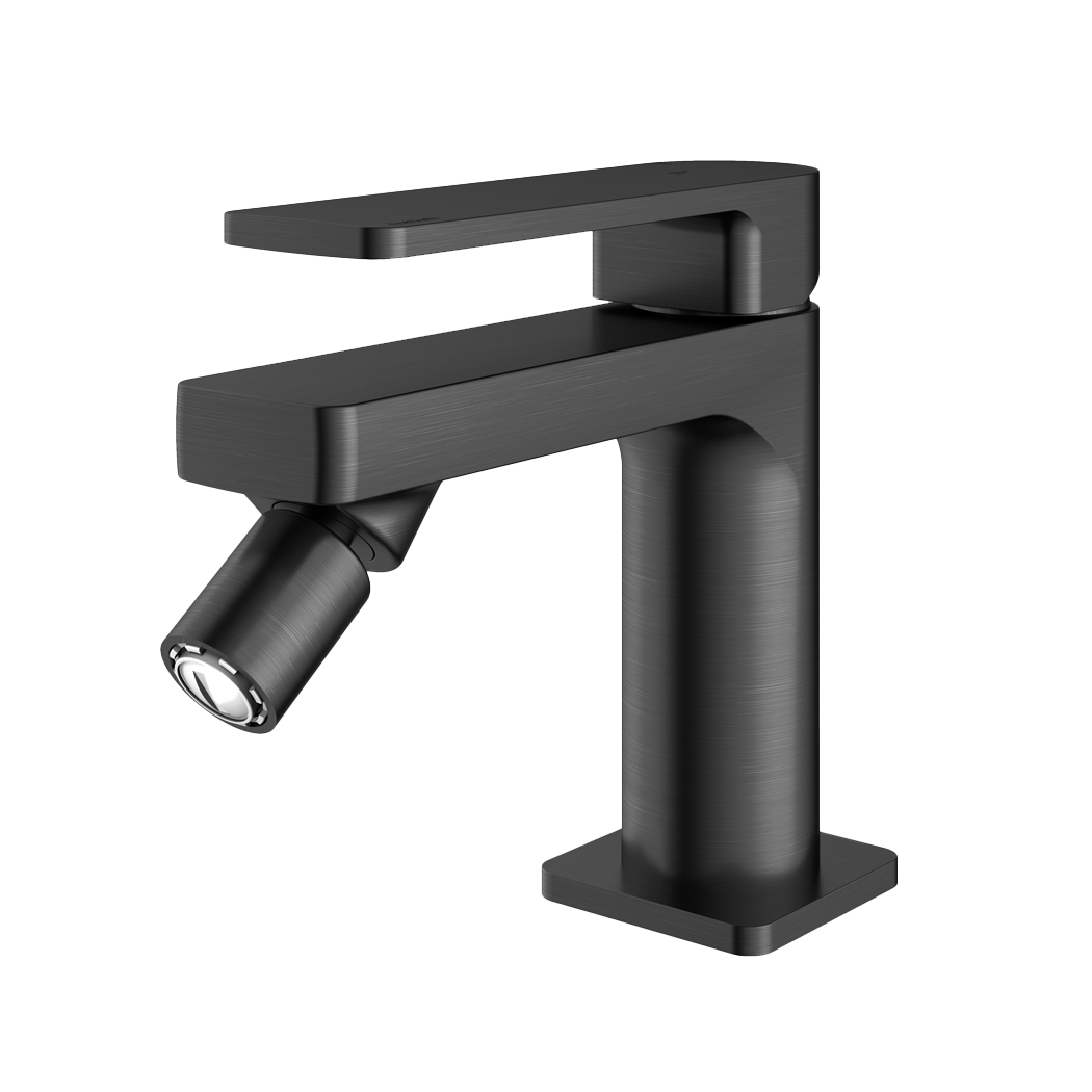 Hotbath Gal bidet Mengkr. GL018BGP Geborsteld Gunmetal PVD