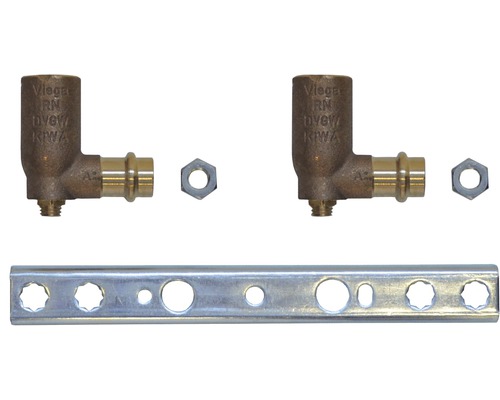 Viega Profipress muurplaatbeugel 15x1/2x45x150/200 124502