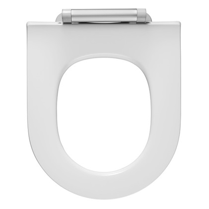 Pressalit Projecta D Solid Pro standaard z. deksel DG4925 wit polygiene