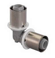 Uponor Composiet pers knie 90gr. 63mm 1032877