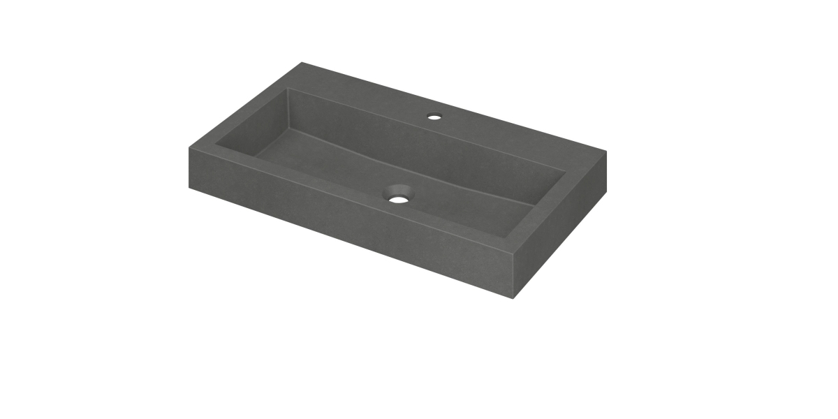 INK Momento wast. Quartz met 1 krgt. 3421116 Quartz grijs H90xB800xD450