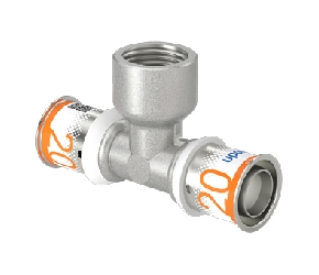 Uponor S Press Plus pers t stuk binnendraad 20x1/2x20 1070596