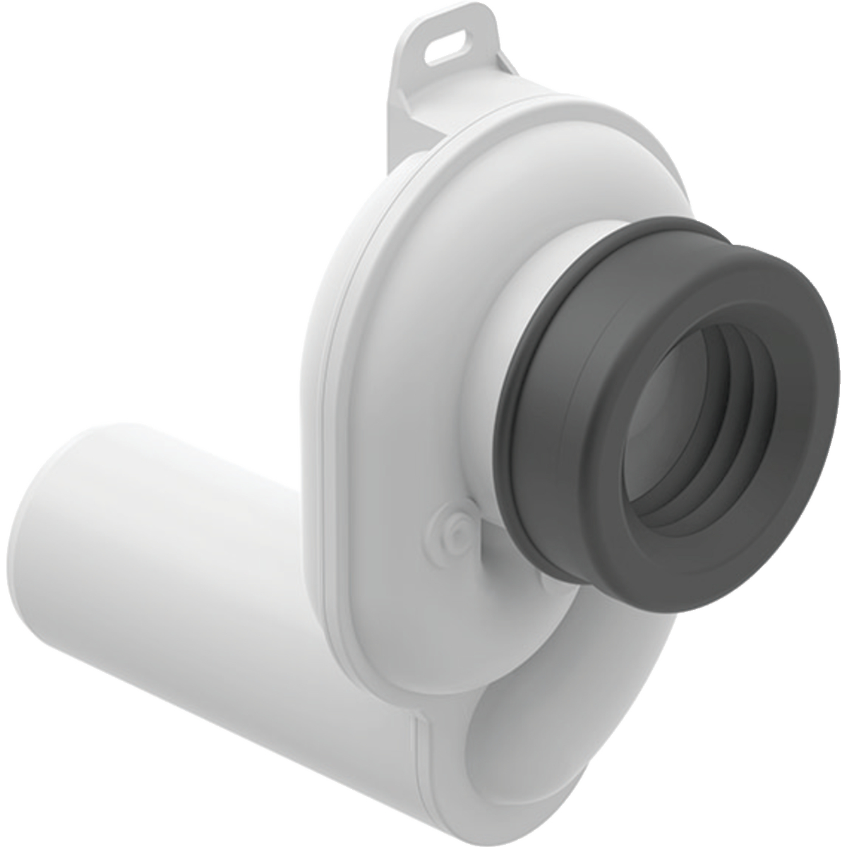 Urinoirsifon horizontaal m/lippend. 152.950.11.1