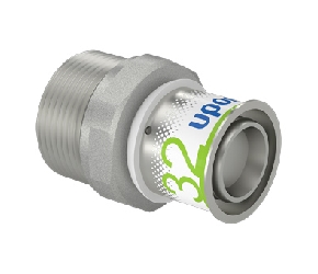 Uponor S Press Plus puntstuk 32x1 1/4 1070510