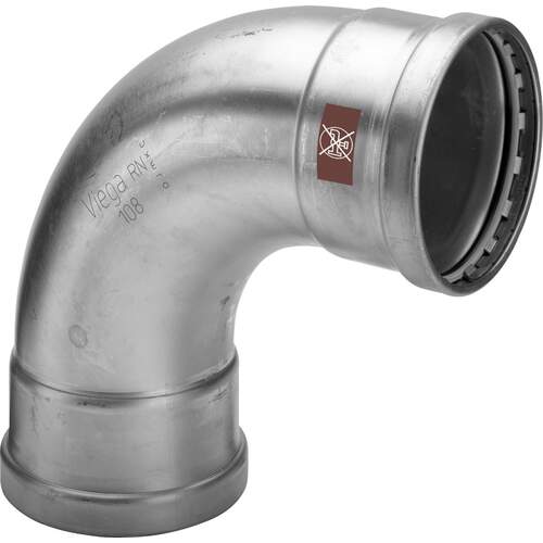 Viega Temponox bocht 90 gr. 2x pers 108 808907