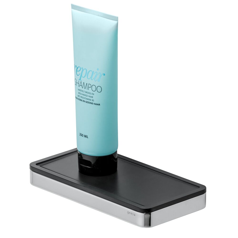 Geesa Frame Universeel Planchet Zwart / Chroom 918804-02-06