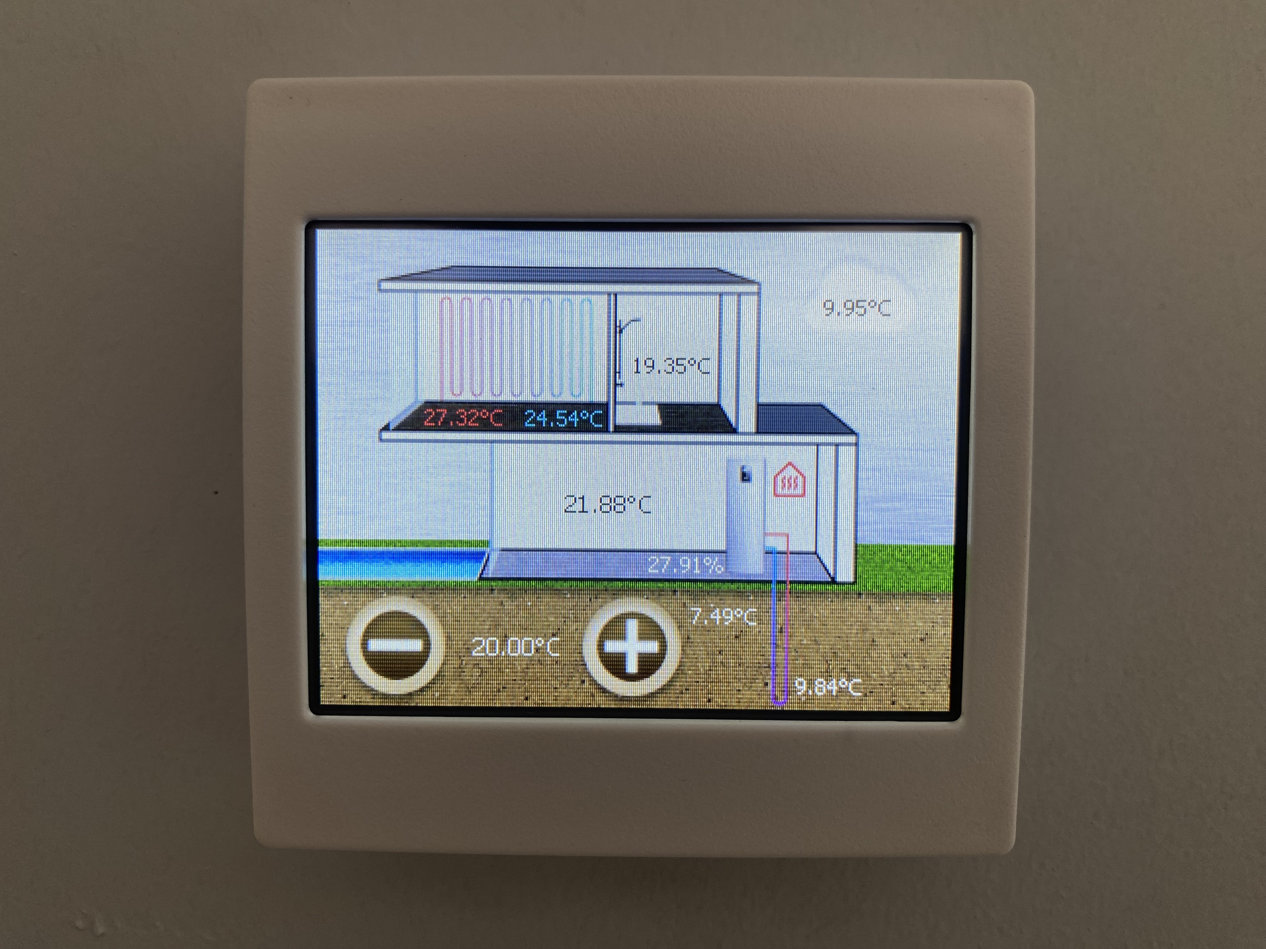 Thermia Afstandbediening Touch RSTouch