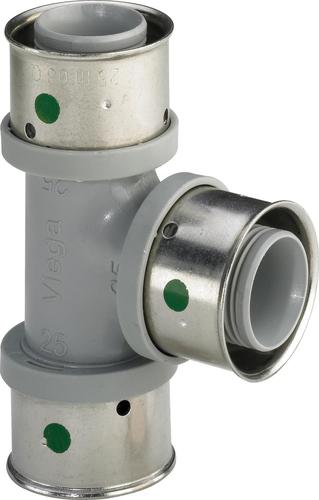 Viega Smartpress PPSU Verloop T stuk  25x16x20 608927