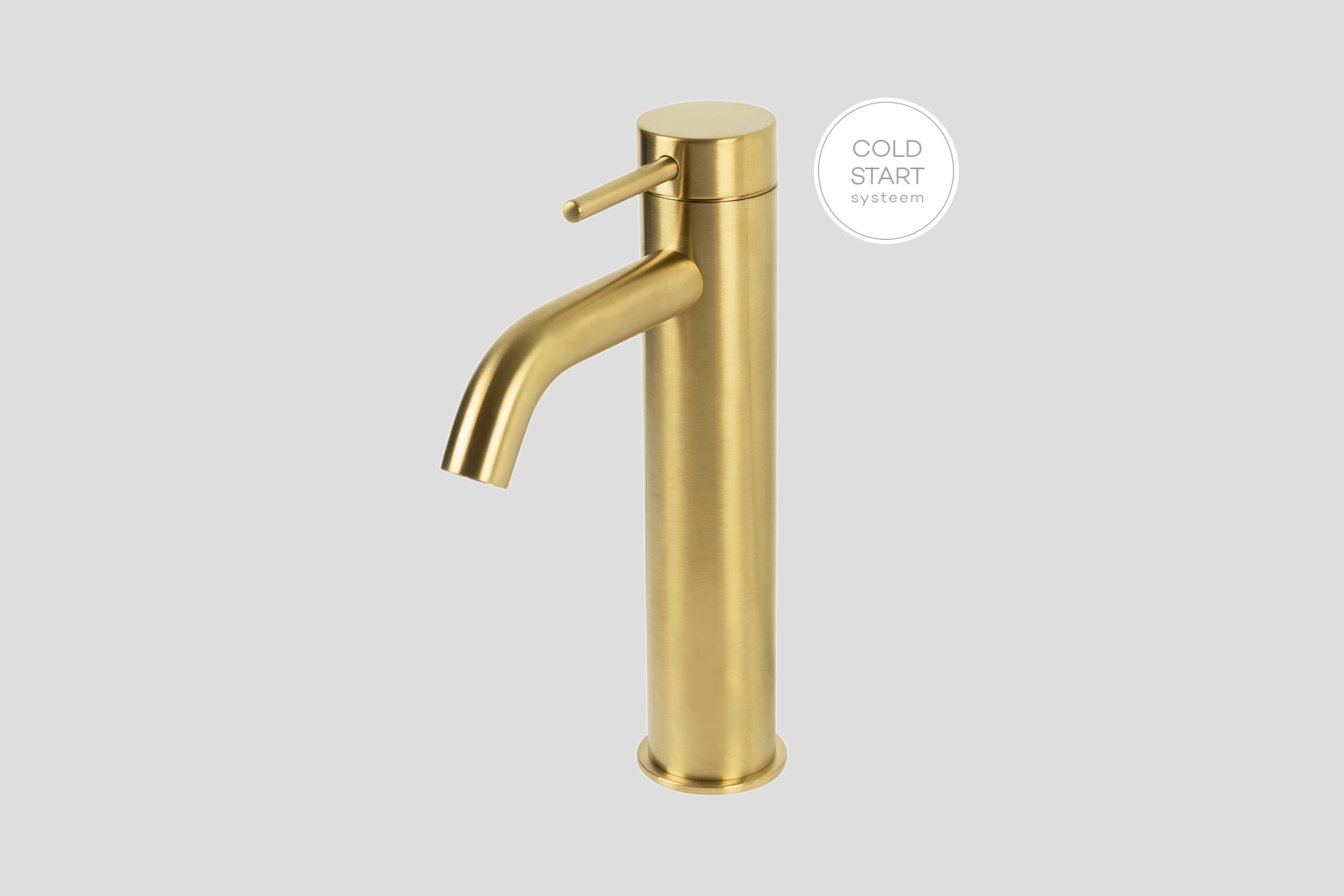 Lagoo Garda wastafelmengkraan medium G1102BB Brushed Brass PVD