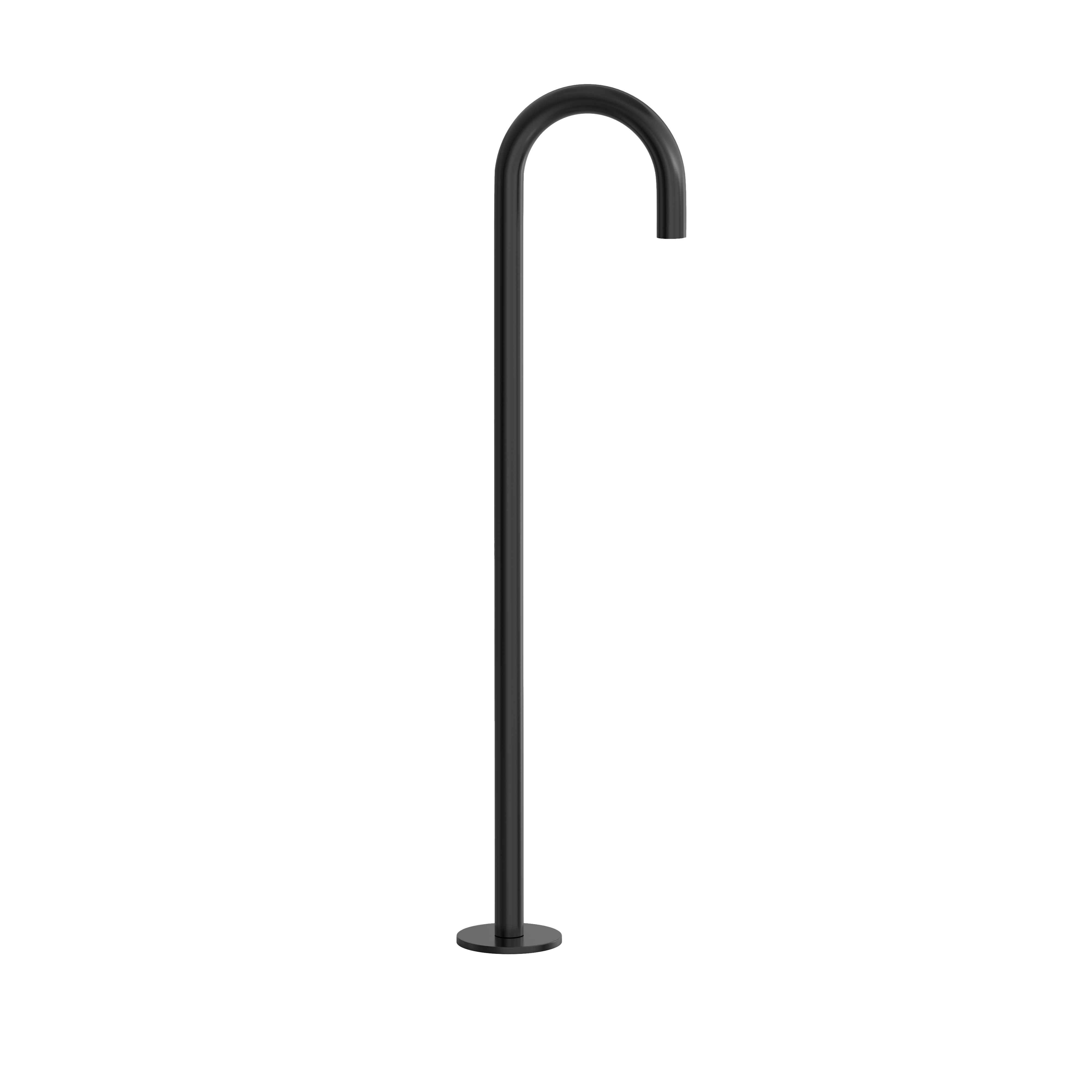 Hotbath Cobber vrijstaande baduitloop CB076MBP Geborsteld zwart PVD