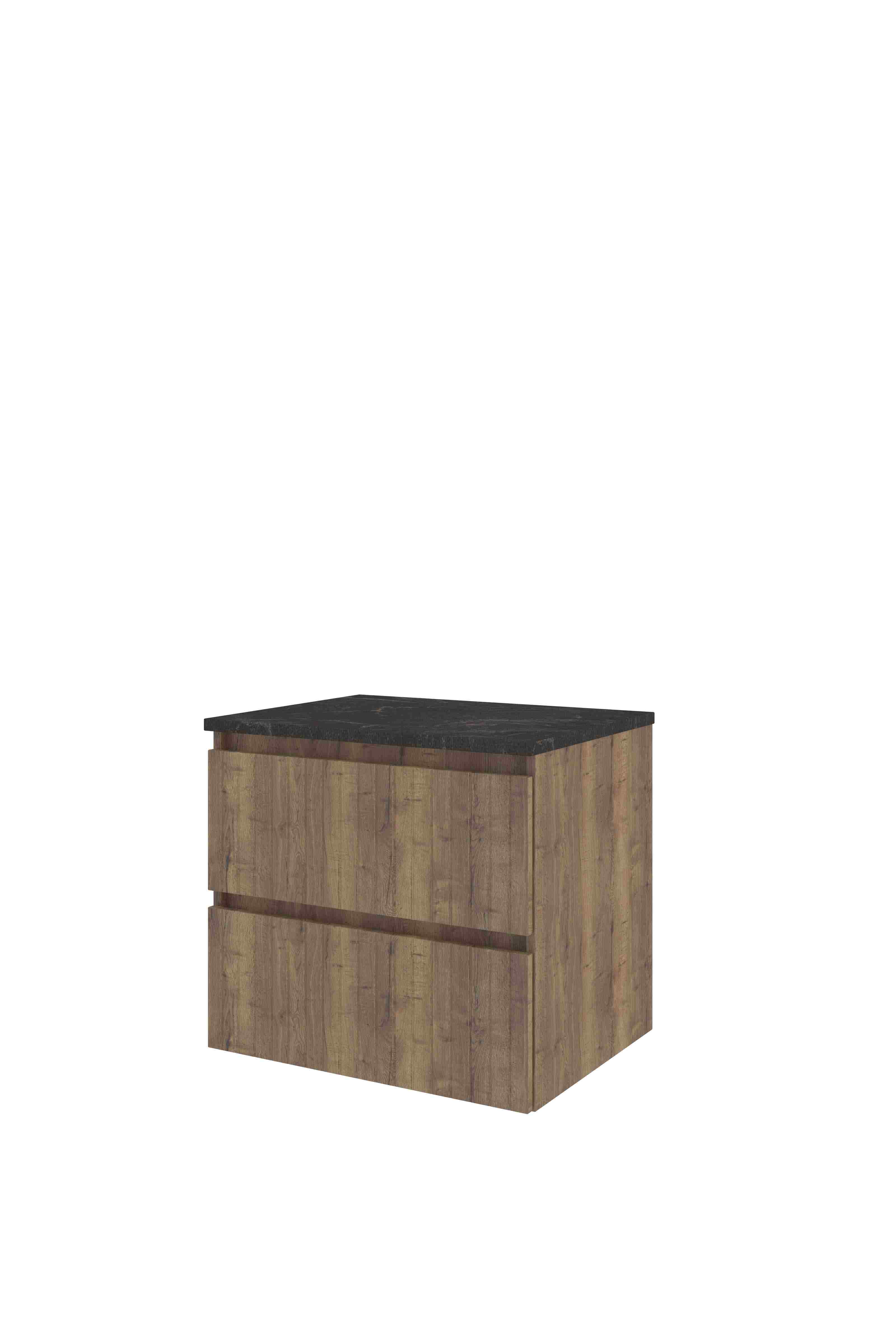 Proline Set Top afdekplaat hardsteen en onderkast sym. gefr. 1818943 Terra oak/Blue stone 600x460x540