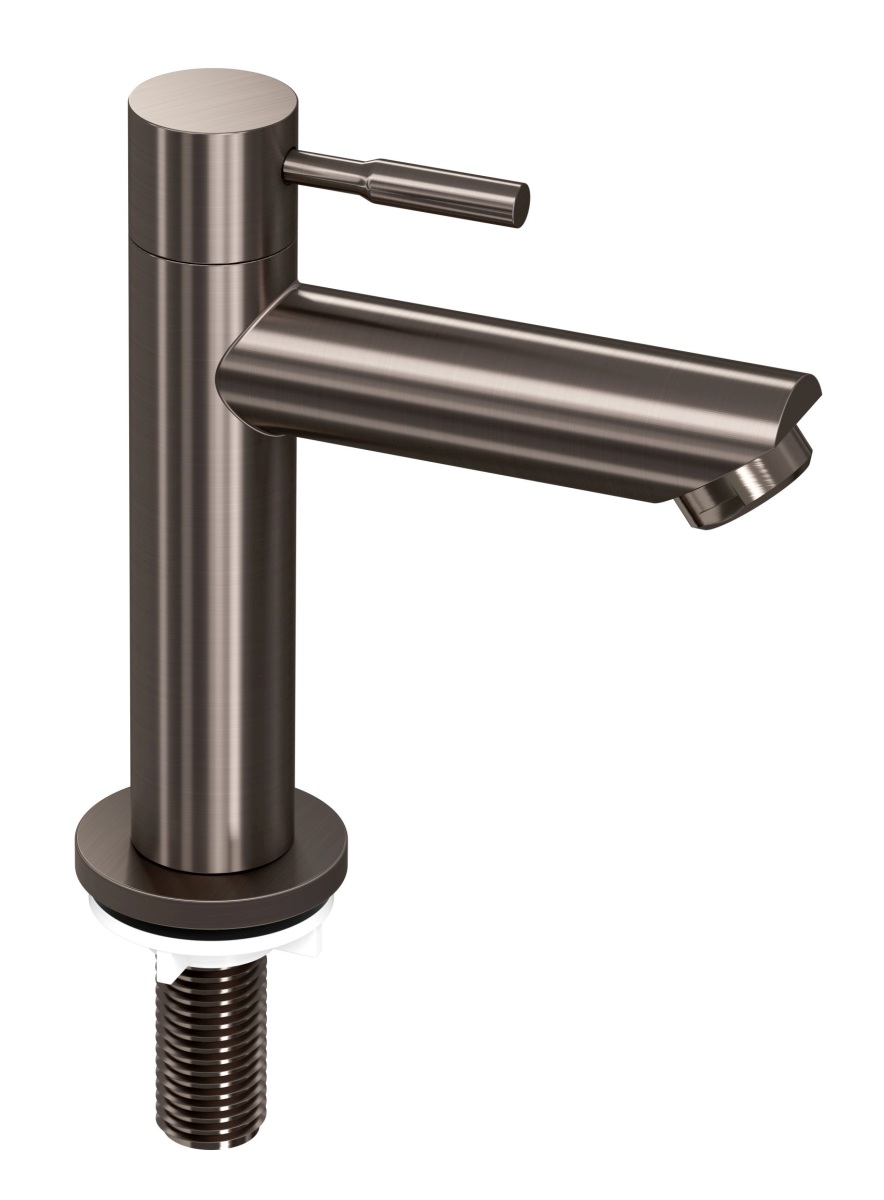 INK fonteinkraan koudwater staand laag model 9902092 metal black