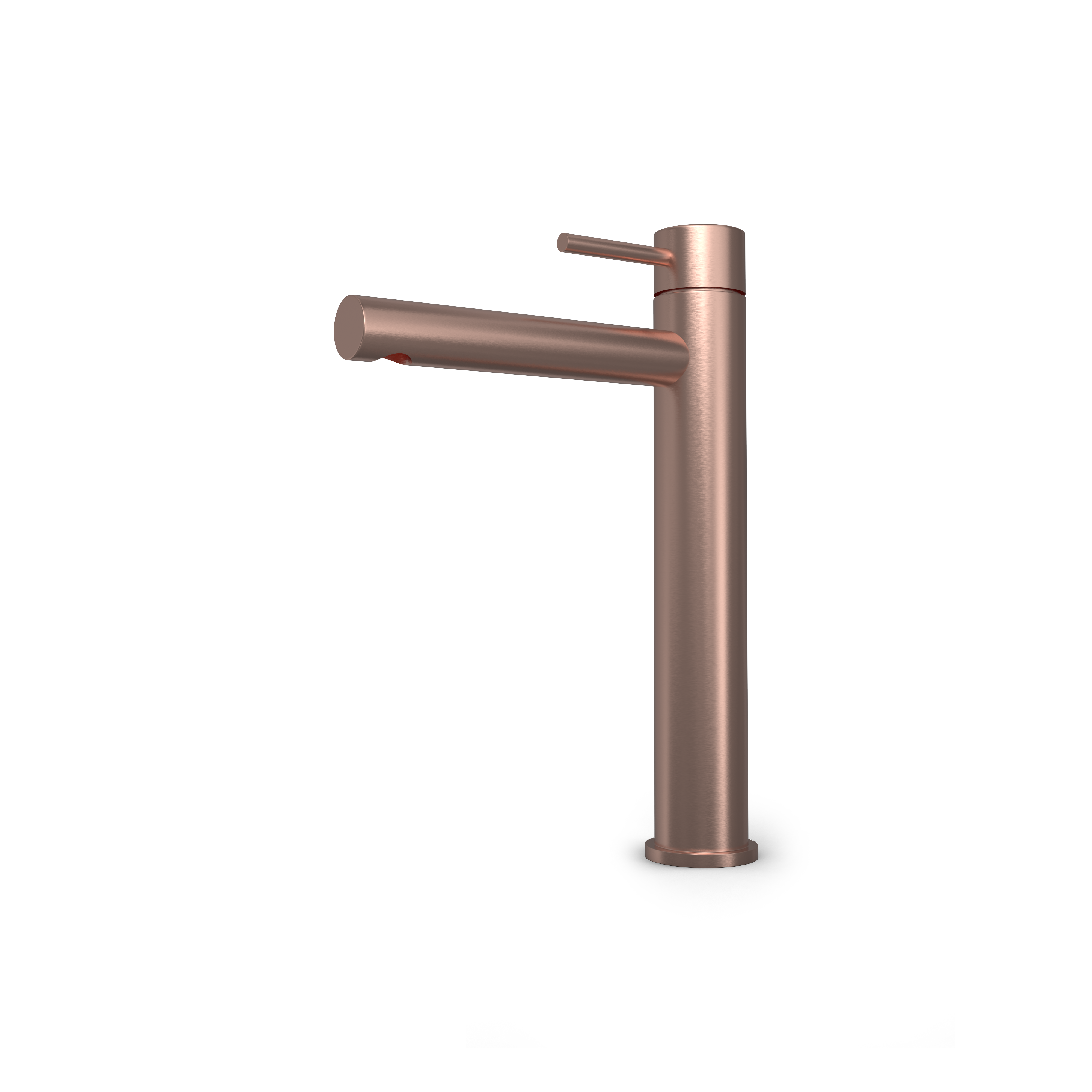 Hotbath BUDDY wastafelmengkraan hoog model B103HBCP Geborsteld koper PVD