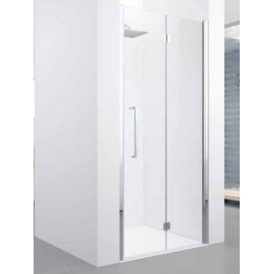 Novellini Young 1bs 87 links verst.87-91cm helder glas chroom Y21BS87S1K