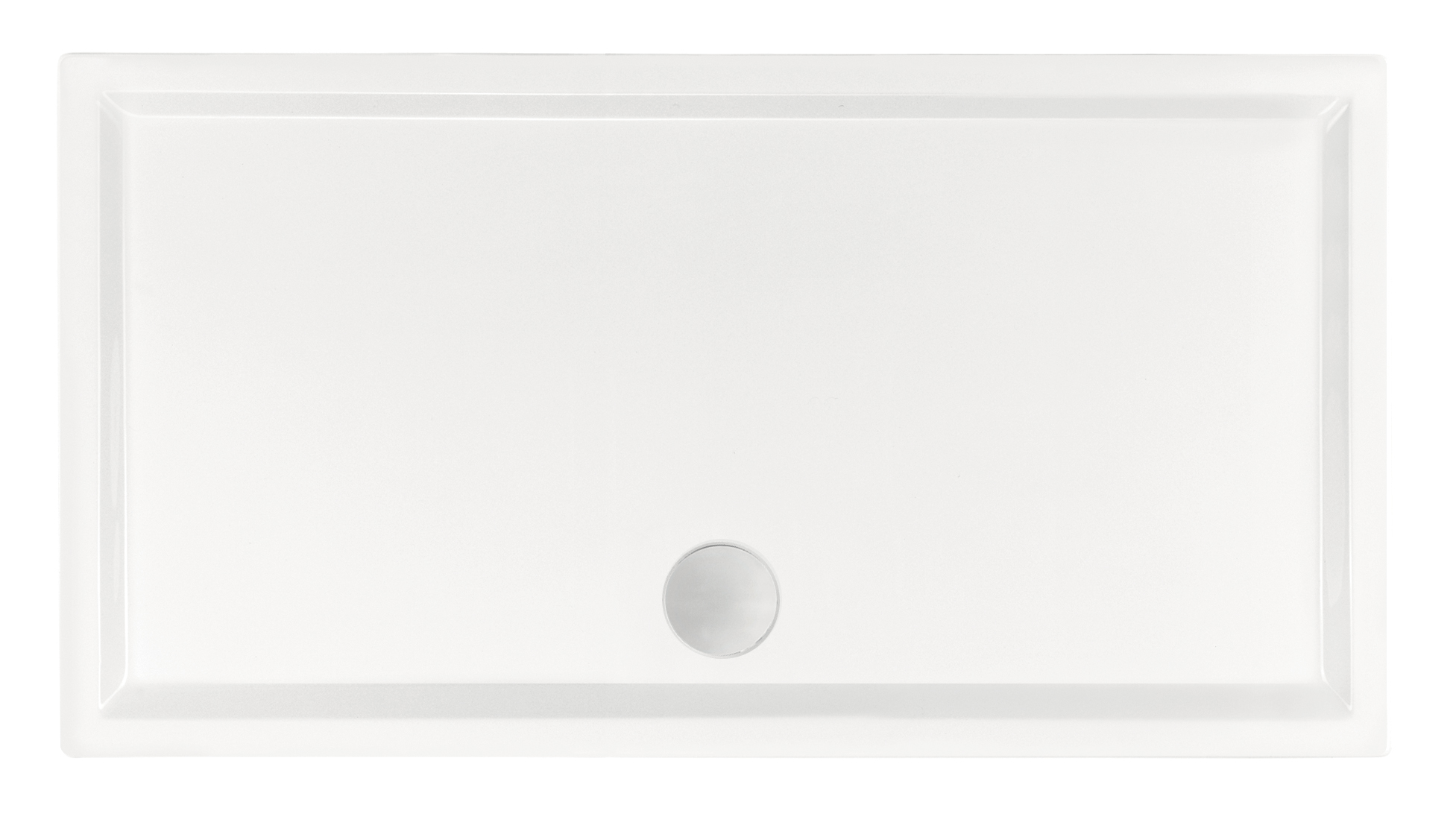 Xenz Mariana Douchebak acryl 90x180x40 Wit