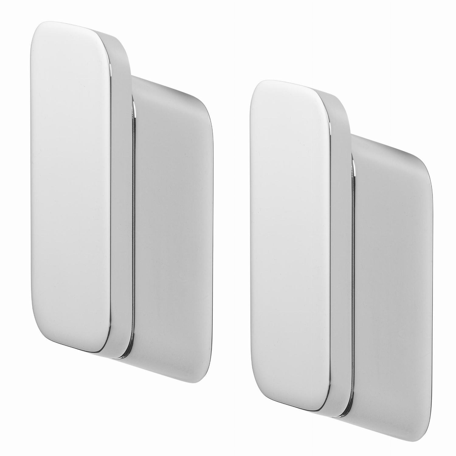 Geesa Shift handdoekhaak medium chr. (set van 2) 919915-02