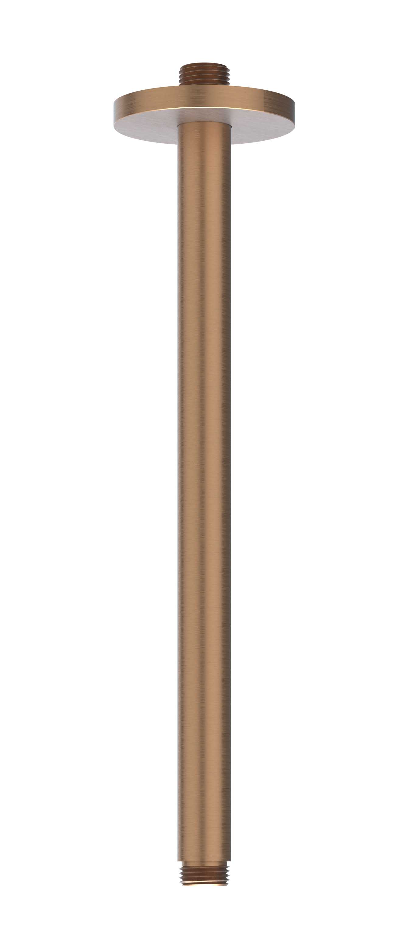 IVY Toebehoren Plafondbuis 30cm 1/2 6901663 RVS316 gebr. mat koper PVD