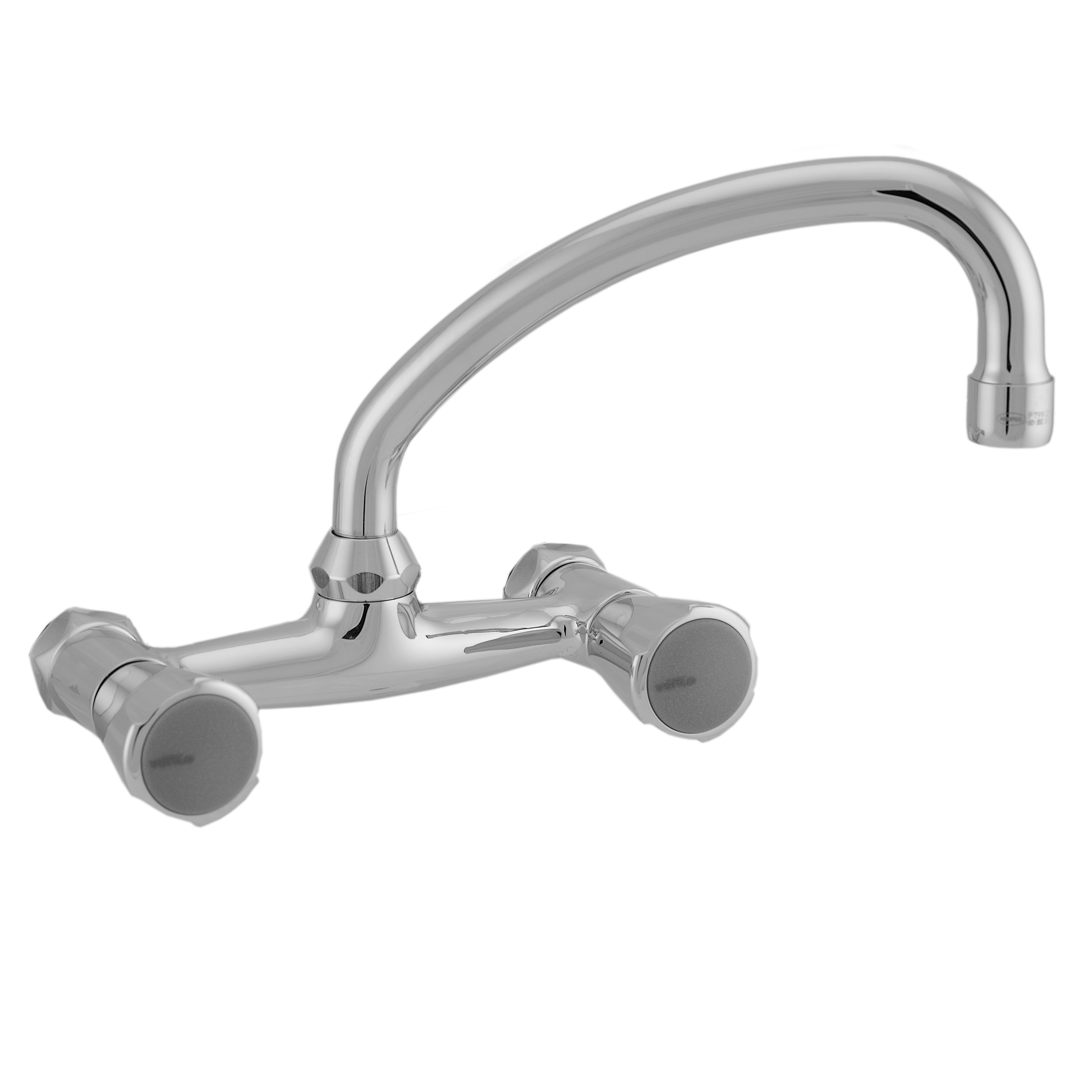 Venlo Nimbus II Messing keukenwandmengkraan 15cm zonder koppelingen eco F3062AA