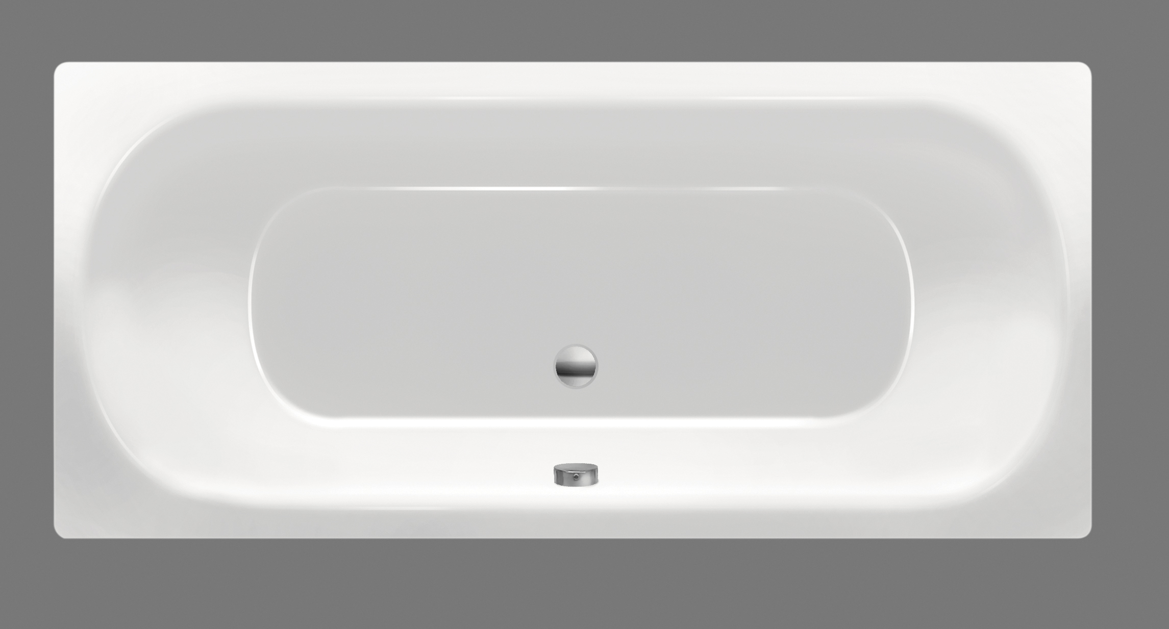 Xenz Cuba Bad Duo acryl 180x80x48 Edelweis