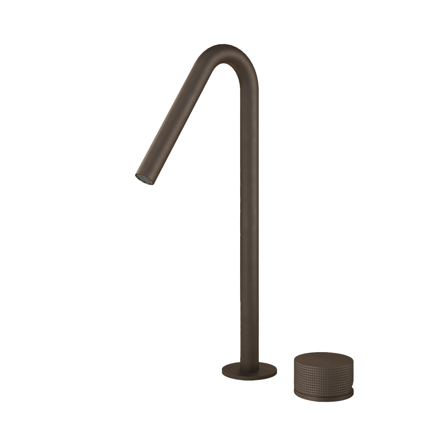 Hotbath GUY wastafelmengkraan 2-gats hoog model GY023HDTB Tuscan bronze