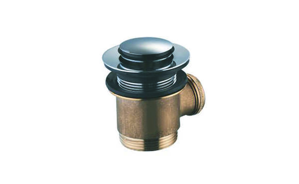 Luca Klikplug t.b.v. Primo bad LU1040BC Geborsteld koper PVD