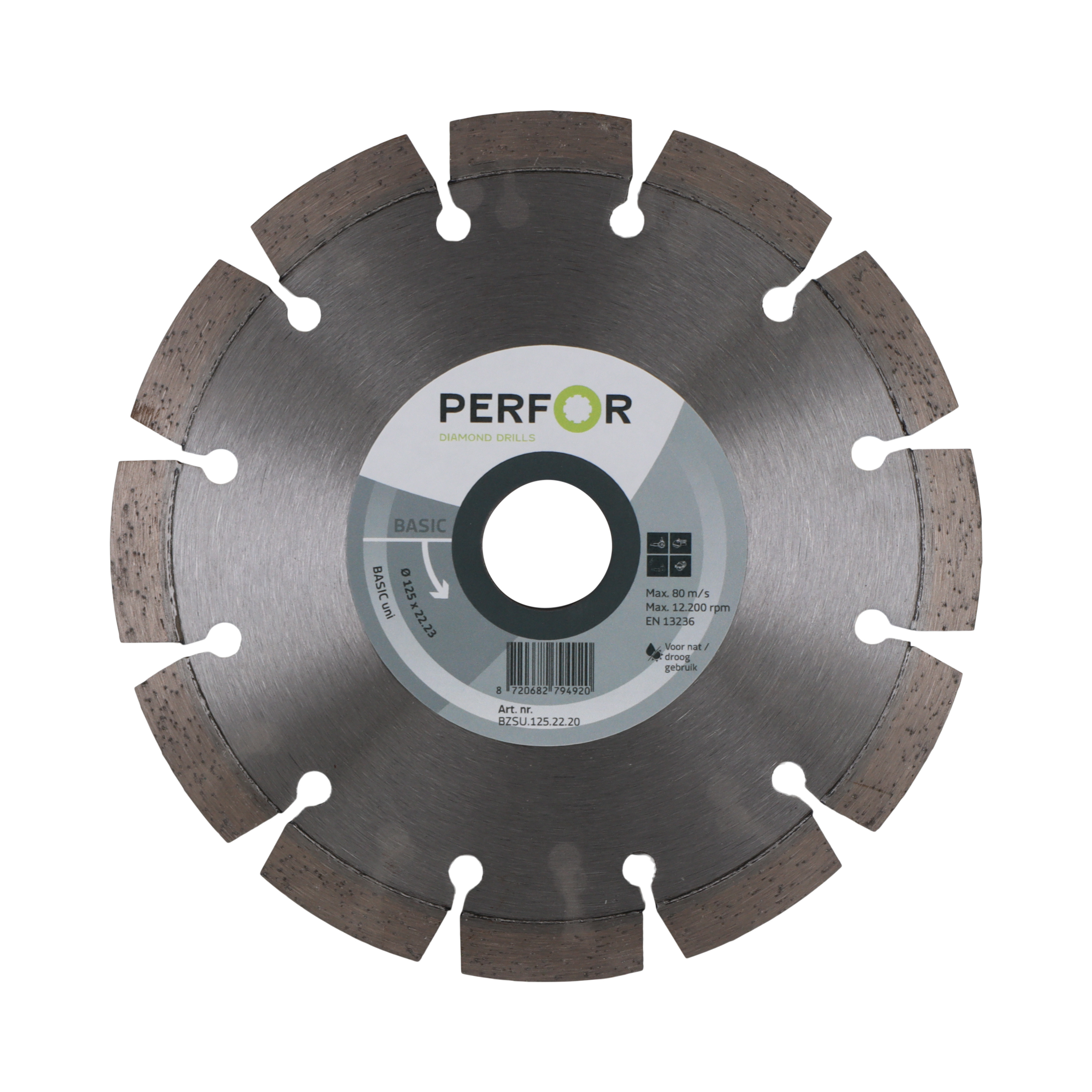 Zaagblad BASIC uni 125 asgat 22.2 BZSU.125.22.20