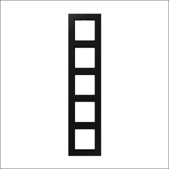 ST. AFDEKRAAM 5V A550 GRAFIET ZWART S A5585BFSWM JUNG - 10382926