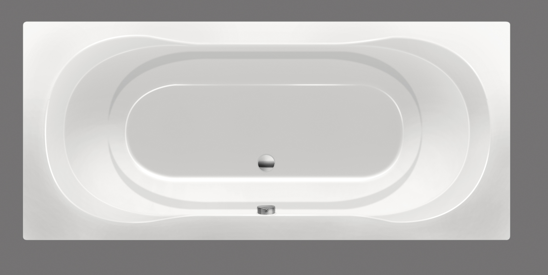 Xenz Martinique Bad Duo acryl 180x80x43 Wit