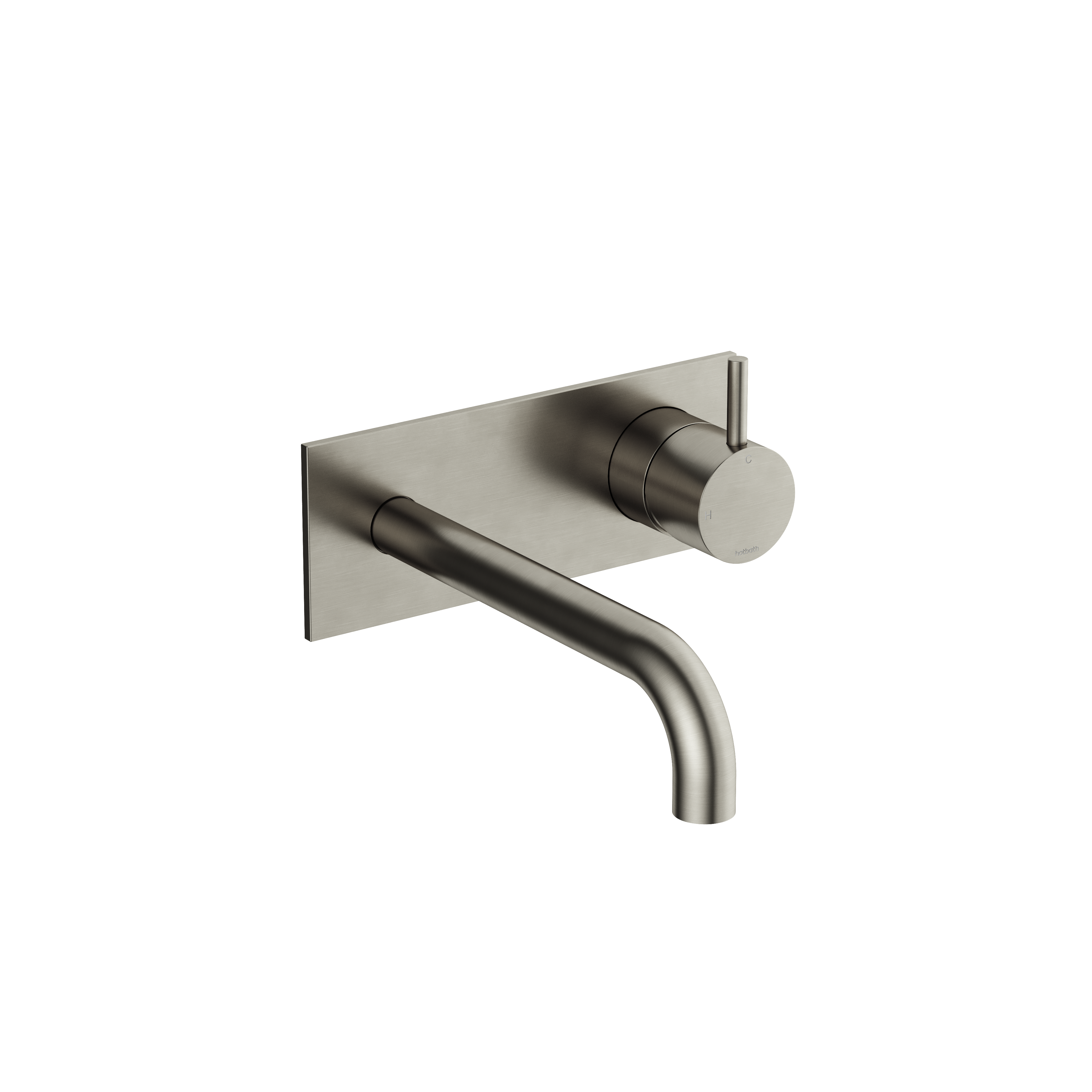 Hotbath Cobber afbouwdeel tbv inbouw wastafelkraan 18cm uitloop CB106EXT18GN Geborsteld Nikkel