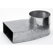 Lepelhoek 220x80 enkel naar 125mm 0744015K