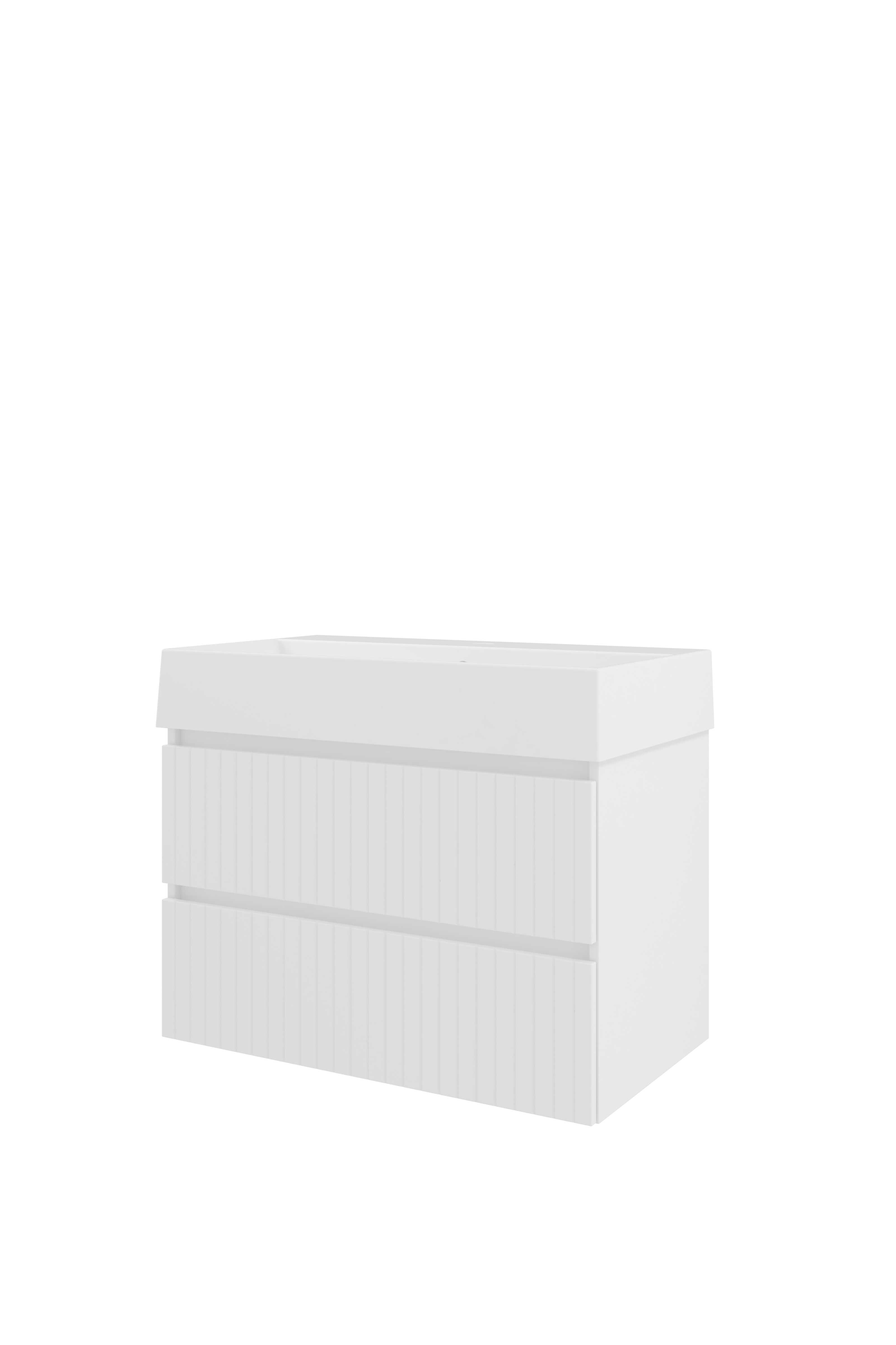 Proline Set porselein Loft wast. met 1 krgt. en onderkast sym. gefr. 1818174 Glans wit/Glans wit 800x460x650