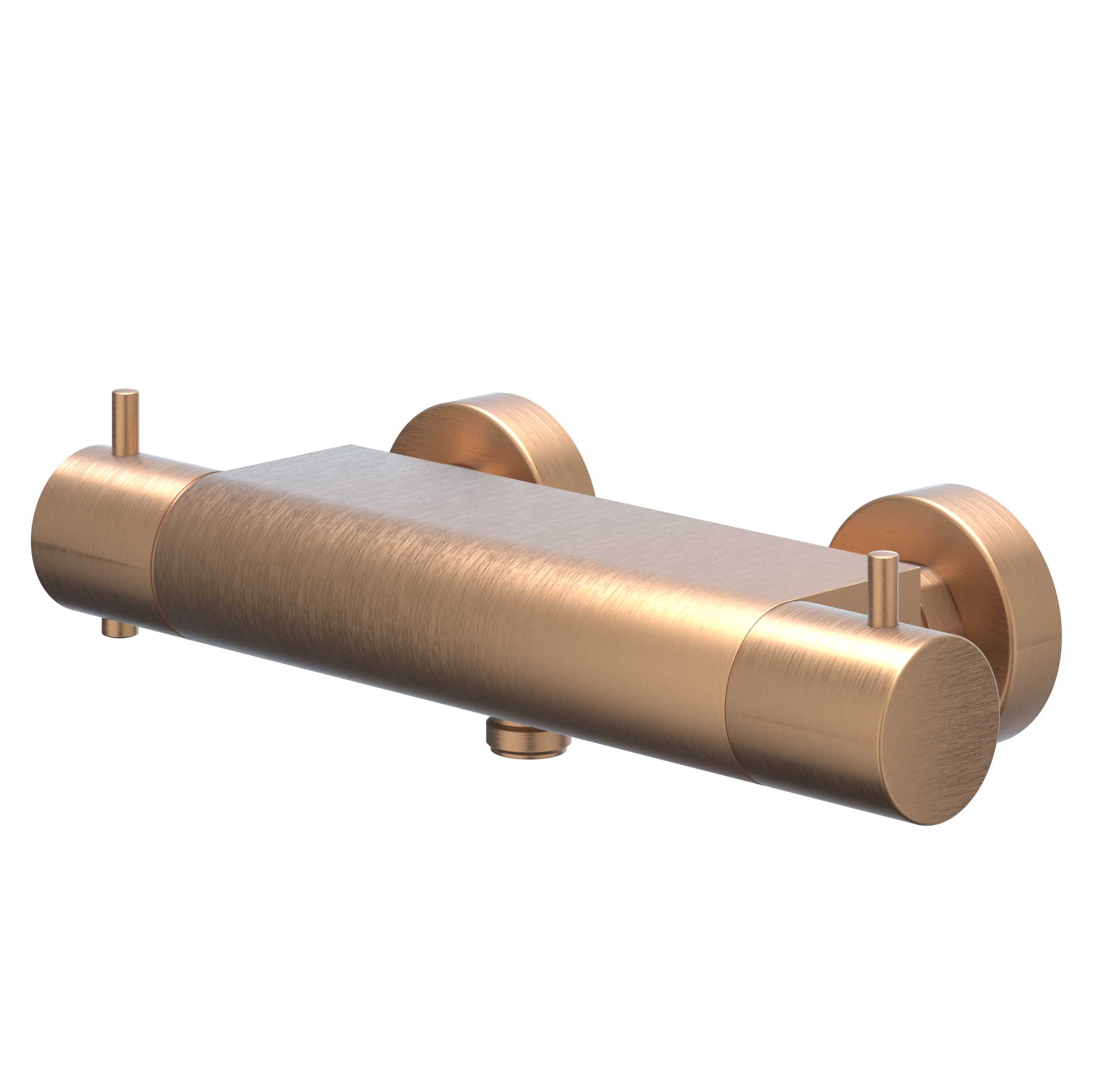 IVY Bond Douchethermostaatkraan opbouw cooltouch 6201005 gebr. mat koper PVD