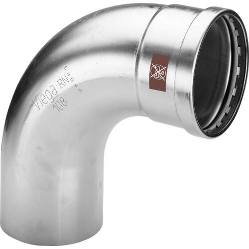 Viega Temponox bocht 90 gr. pers x spie 88.9 809812