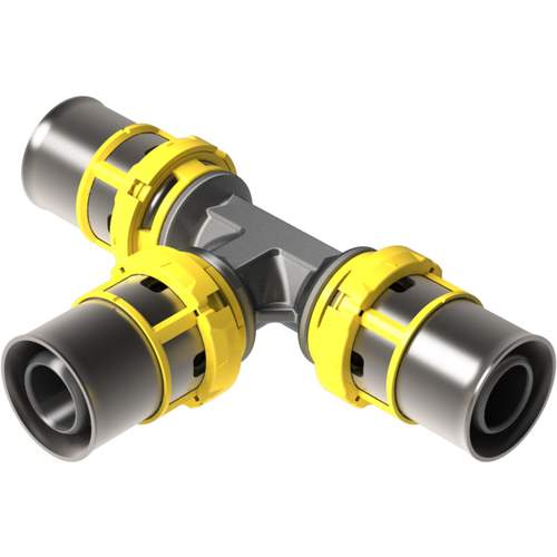 Comap SkinPress gas T stuk 20x20x20 7130G202020