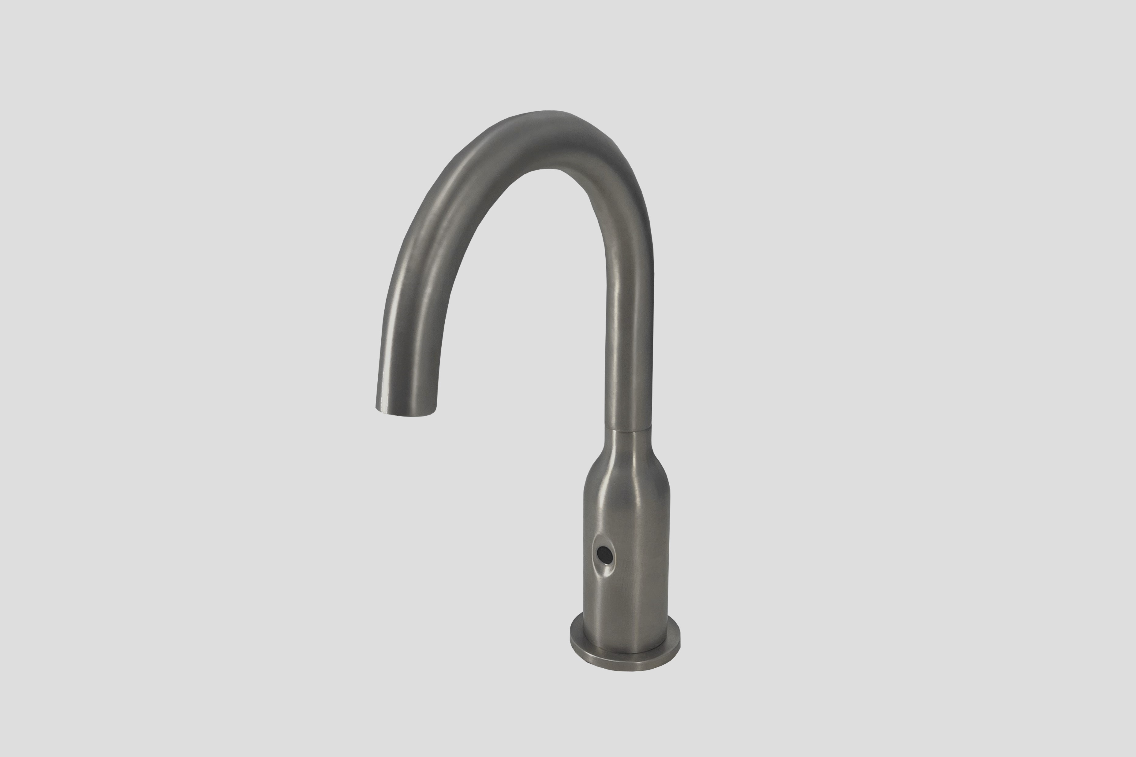 Lagoo Garda elektronische wastafelmengkraan met infrarood sensor G1120GM Brushed Gun Metal PVD