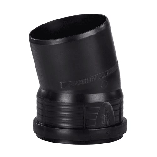 PP Master bocht 110 15gr mof/spie zwart 3496103039