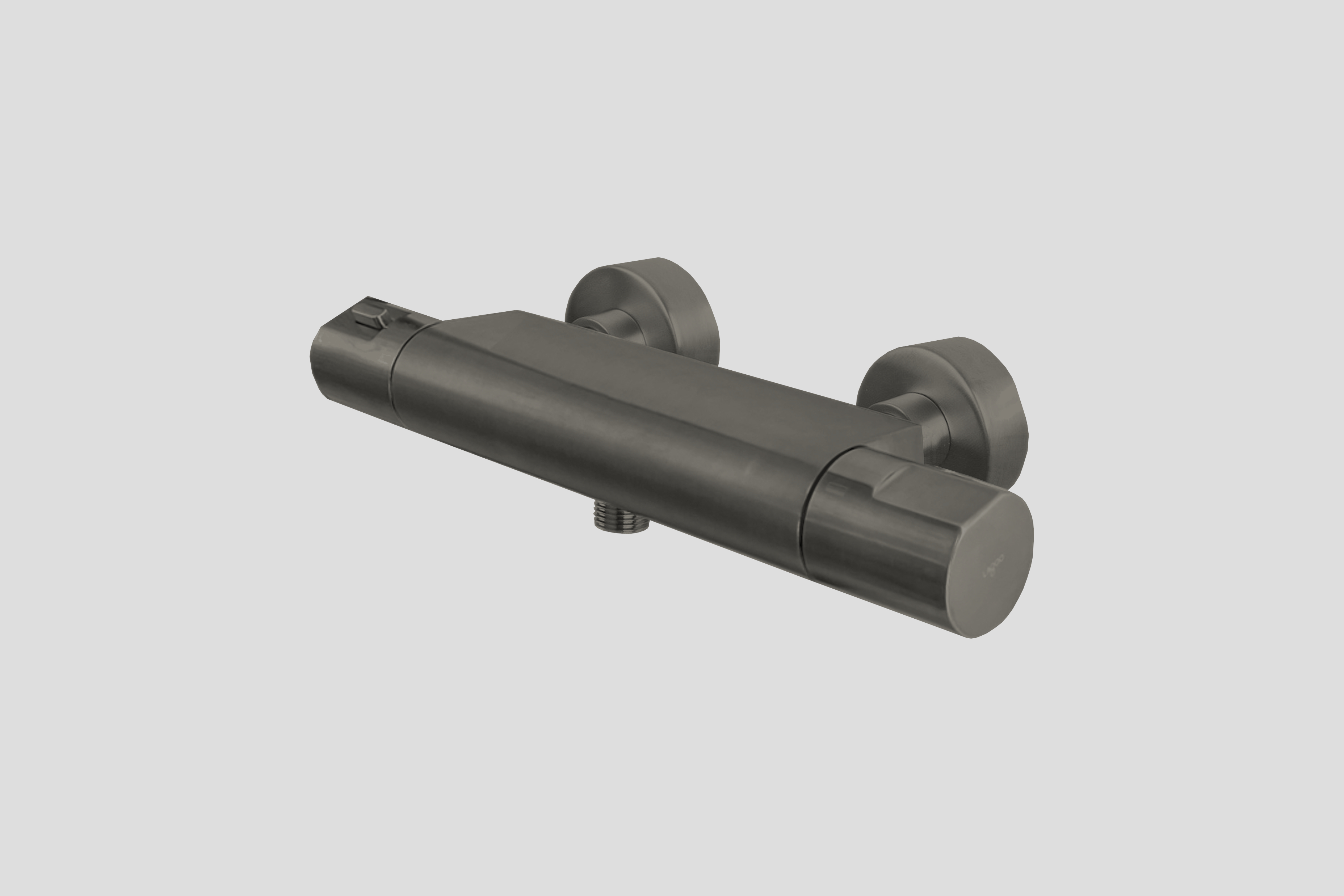 Lagoo Como Opbouw douche thermostaat CM2101GM Brushed Gun Metal PVD