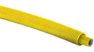 Meter Uponor gas buis geel in gele mantel 50m per rol 25 1096440