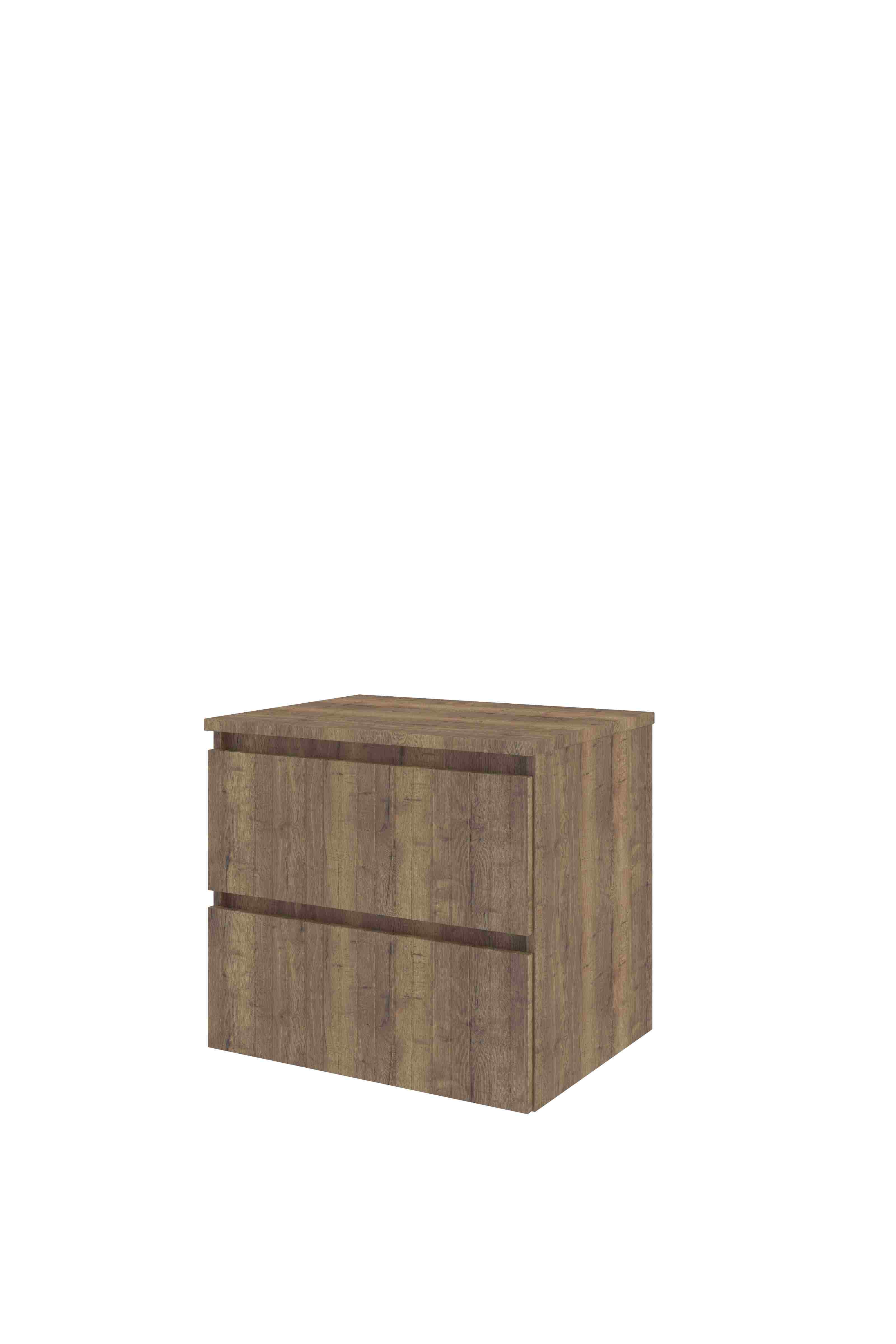 Proline Set Top afdekplaat en onderkast sym. gefr. 1818883 Terra oak 600x460x552