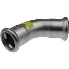 VSH XPress RVS gas Bocht 18 45 graden 6210380